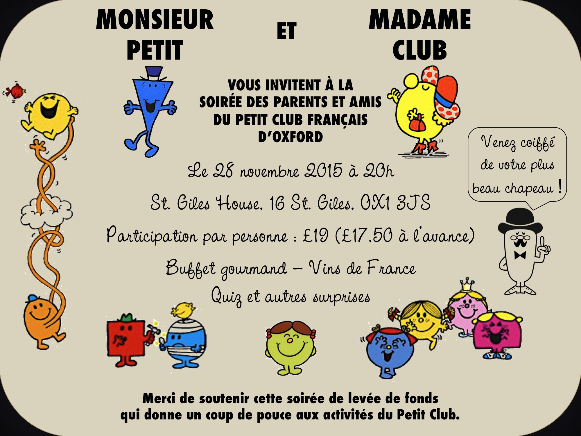 invitation rencontre de parents